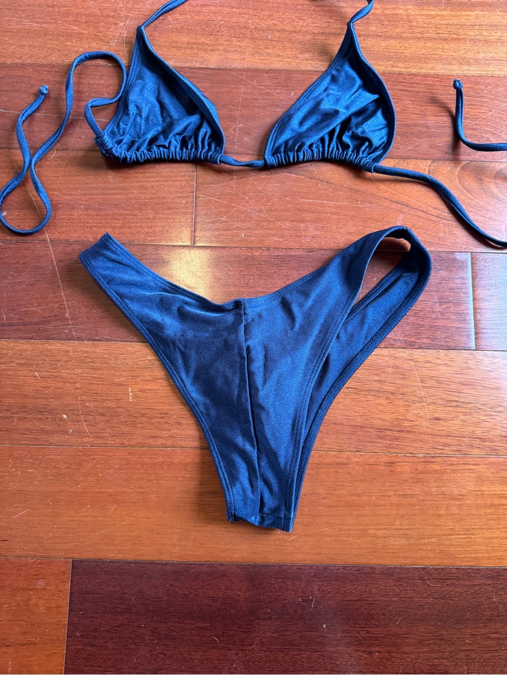 Revolve Lovewave shiny bikini BOTTOMS